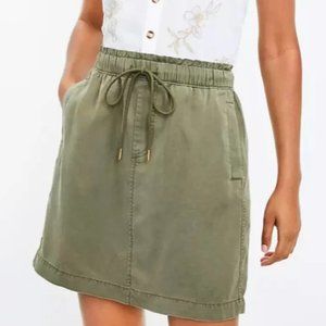 LOFT Army Green Skirt